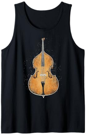 Instrument de Musique pour contrebasse, Illustration Graphique, contrebasse Débardeur