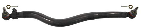 febi bilstein 35171 Lenkstange mit Kronenmuttern und Splinten, vom Lenkgetriebe zur 1. Vorderachse, 1 Stück