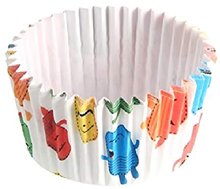 Zenker Muffinförmchen Kids 5x3cm 50 Stück aus Papier, bunt, 5 x 5 x 3.5 cm, Einheiten, 43961