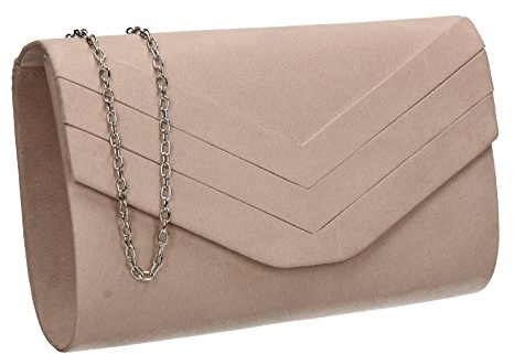 SwankySwans Damen Samantha Clutch, Nude