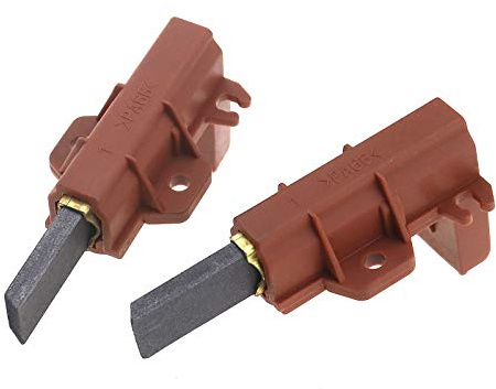 OTOTEC 2X Brosses à Charbon Moteur Machine à Laver Titulaire Accessoires Compatible Avec Samsung P1443 P1447 WFB1467NUV Compatible avec Hotpoint BWD12 BWM12 HVL200UK Pièces de Rechange
