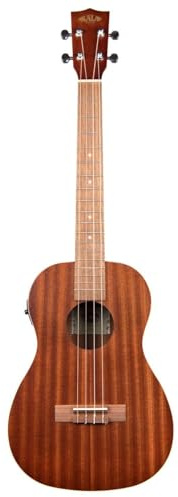 Geartree Kala KA-BE Satin Mahogany Baritone Ukulele w/EQ