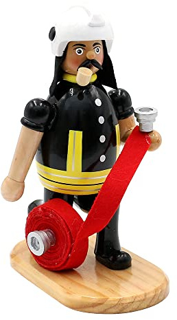 Dekohelden24 Räuchermann als Feuerwehrmann, ca. 20 cm