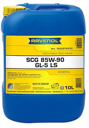 RAVENOL SCG Super Construction Gear 85W-90 GL-5 LS