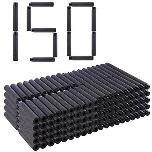 Tirff Nerf Darts 1000 Stück Foam Pfeile, Darts Pfeile Bullets für Nerf N-Strike Elite Blasters Soft Series Spielzeugpistole Nachfüllpack (150 Dart)