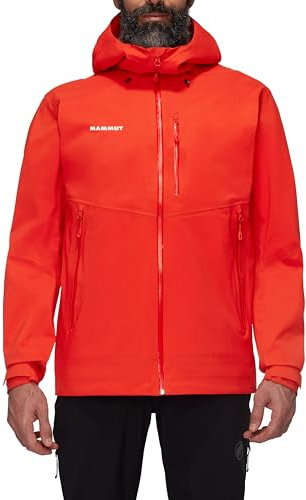 Alto Guide HS - Chaqueta con capucha para hombre, mammut rojo, M