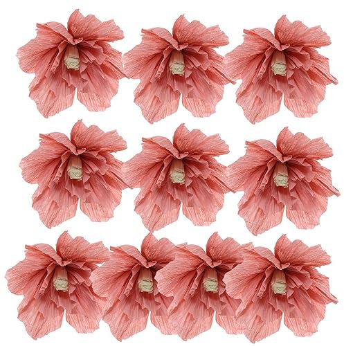 IMIKEYA 10St hochzeitsdeko Ornament Dekor Blumenschmuck aus Papier selber Machen Party-Layout-Verzierungen dreidimensional schmücken Hintergrundpapier Papierblumen