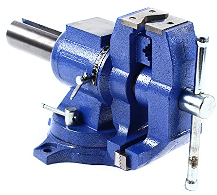 Morsa professionale girevole a 360°, morsa per banco da lavoro, 100 mm, per smerigliatrici piatte, fresatrici e macchine utensili WEDM, 35 x 20 x 10 cm