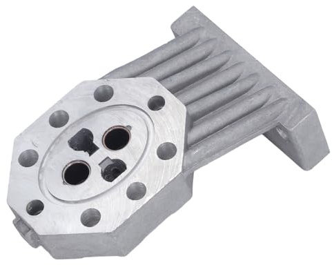 Luocute Log Splitter Pump Casting Housing, Electric Hydraulic Machine Universal Replacement Parts Accessories with Log Splitter Supplies, Hydraulic Log Splitter Pump Casting Housing