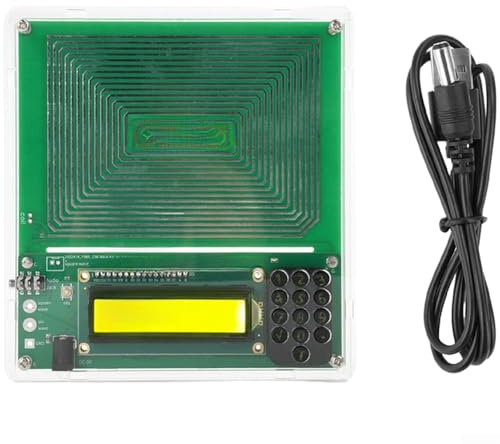 Minhe Générateur de résonance Schumann 0,01 Hz-100 000 Hz, fréquence par défaut de 7,83 Hz, sortie d'onde sinusale/carrée, faible puissance, bobine d'antenne PCB pour thérapie à faire soi-même