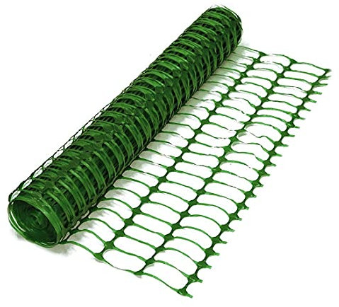 Oypla SafeNet Heavy Duty Green Safety Barrier Mesh Fencing 1mtr x 50mtr
