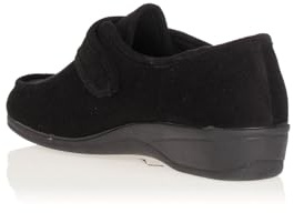 Doctor Cutillas 771 Chaussure en lycra avec Velcro pour femme Bleu marine - noir - noir, 38 EU
