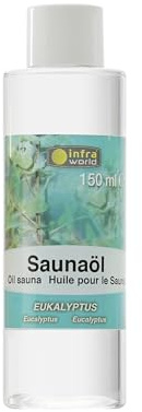 Infraworld Saunaöl Eukalyptus Saunaaufguss Saunaduft 150 ml S2263-4