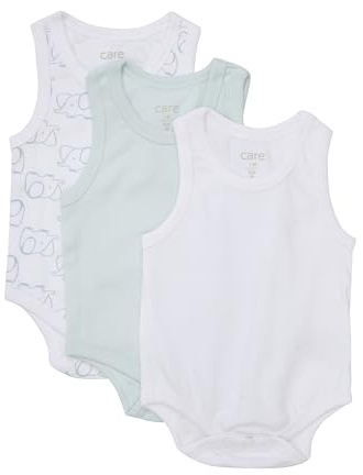 Care Baby Bodysuit (3-pack), Ljusblå, 56 cm