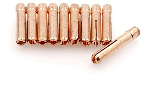 WP-9 20 25 TIG Welding Consumables 10 x Spannhülse 1,6 mm - 13N22 Kupfer WIG/TIG 9,20,25