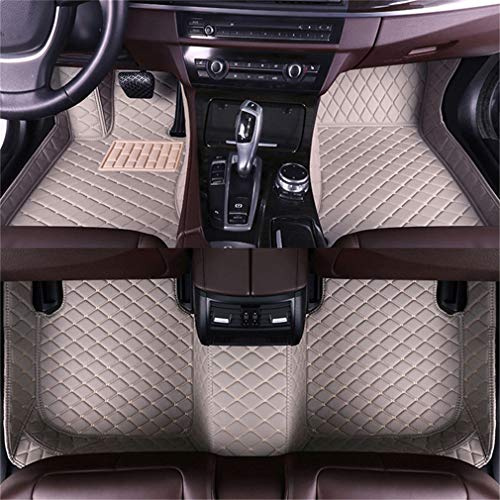 Muchkey Alfombrillas Coche para Mercedes Benz w124 w126 w140 w164 w166 w167 w168 w169 w176 w177 w447 w463 w246 w247 w639 Personalizadas Alfombras Tapete Gris