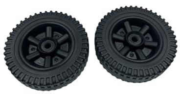 Genuine Wheels for Home Charcoal Oil Drum BBQ & Cover - Black - 5981887