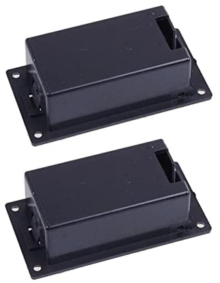 Vaguelly 6stücke Batteriefach Für Aktive Gitarren Und Bass-tonabnehmer Langlebiger Halter Für Batterien Kompakte Bauweise Für Musiker Und Instrumentenzubehör