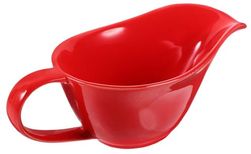 ABOOFAN Keramik Sauce Boot Mit Ergonomischem Griff Vielseitiger Porzellan Soßenkrug Für Sahne Milch Und Salatdressings Leicht Zu Reinigen Für Steak Und Festliche Anlässe