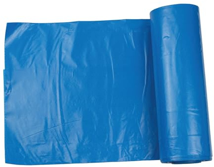 100 Stück daybays Müllsäcke Premium 240L 100x125 cm HDPE Blau Extra Stark Müllbeutel l Blaue Säcke Mülltüten Müllsack Abfallsäcke für Haus Garbage Bags (240L 100x125 cm, 100 Stk.)