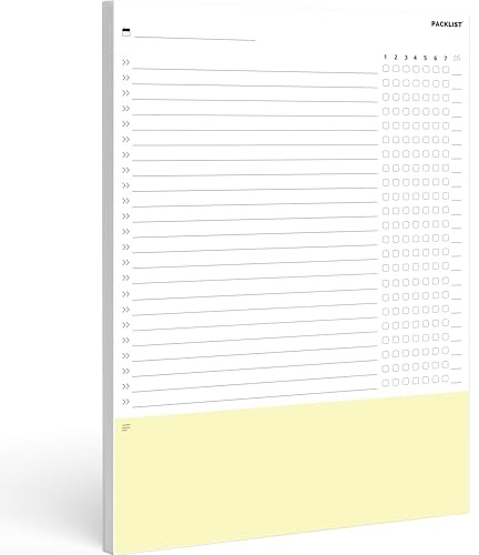 PACKLIST® Habit Tracker Settimanale A4 - Pianificatore di Abitudini per Massimizzare Produttività e Benessere. Coltiva Abitudini Positive, Raggiungi i tuoi Obiettivi. Personalizza progressi!