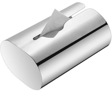Taschentuchbox-Halter, einfache Taschentuchbox aus Edelstahl mit Spiegel, kreative Luxus-Schubladenbox