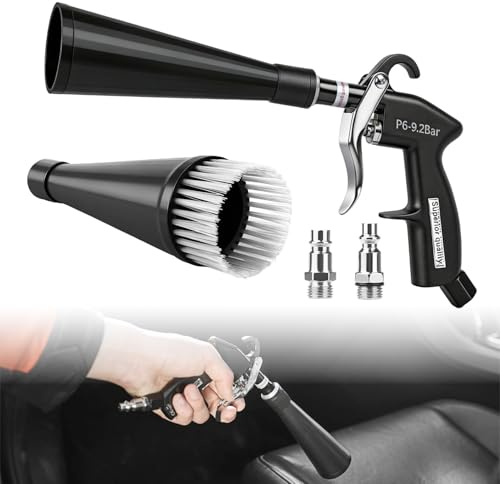 Pistolet Nettoyage Voiture Pistolet de Nettoyage à Air Comprimé pr Voiture
