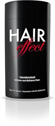 Hair Effect – Volles Haar in Sekunden! Hellgraues Premium Streuhaar 26g | Schütthaar zur Haarverdichtung und Ansatzkaschierung | Authentischer Look in Sekunden für Männer und Frauen