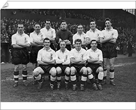 Media Storehouse Tottenham Hotspur Team Group Print 1954/55 - Print 10x8 (25x20cm) (6491061)