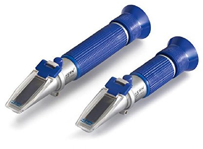 Analoger Hand-Refraktometer - Kern ORA-6HA Honig Wassergehalt 12-30% (0,1% Teilung) mit ATC Wassergehalt