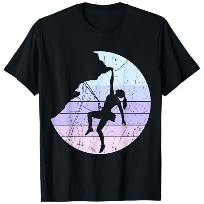 Escalade Grimpeur Escaladeur Femme Fille T-Shirt