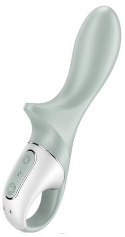 Satisfyer Air Pump Booty 3 Vibratore Anale per Uomini e Donne | 12 Modalità di Vibrazione | Sex Toys gonfiabile | Materiale delicato sulla Pelle | Sex Toy ricaricabile