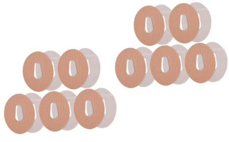 FOMIYES 20 Stk Sensorpatch wasserfeste Sensoraufkleber Sensorbefestigungsaufkleber Armpatch sportgeräte sport geräte Sensorschutzaufkleber Zubehör für die Sensorbefestigung Acrylkleber