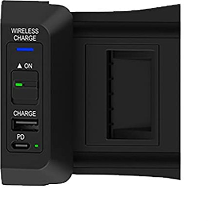 MKVAXR 10W QI Car Wireless Charger Phone Charger Charging Case, for VOLVO, XC90 S90 V90 XC60 V60 S60 C60 2018 2019 2020 2021 Wireless Charging Plate(For C60 2018-2021)