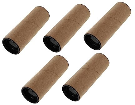 WEKADRIN 5stücke Papierröhre Für Poster Und Malerei Geschenkverpackungsbox Aus Hochwertigem Material Robust Und Recycelbar Skizzierpapierröhre Für Vielseitige Nutzung