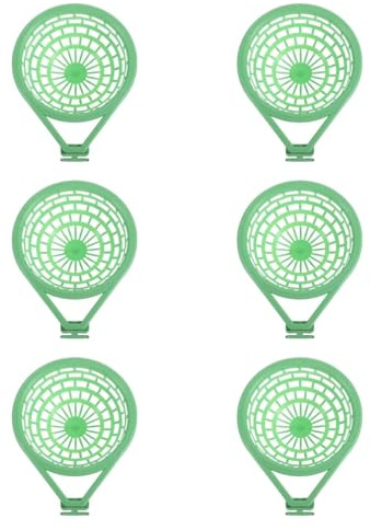 Qianly Set de 6 Bols pour Nidification d'oiseaux, Accessoires Pratiques, L