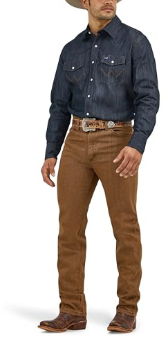 Wrangler Herrskjorta, denim, L