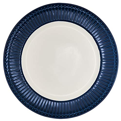 GreenGate Dinner Plate Alice Dark Blue