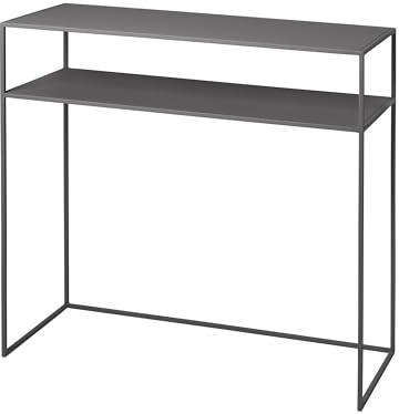 blomus Sideboard -FERA- | Farbe Steel Gray | Aus Stahl; Maße 84,5 x 34,5 x 80,3 cm