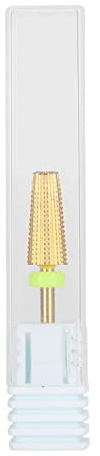 Agatige 5 in 1 punta per unghie, lima in acciaio al tungsteno testa levigante Gel Remover con gambo da 2,35 mm per la rimozione della pelle morta Levigatura Lucidatura (#1)