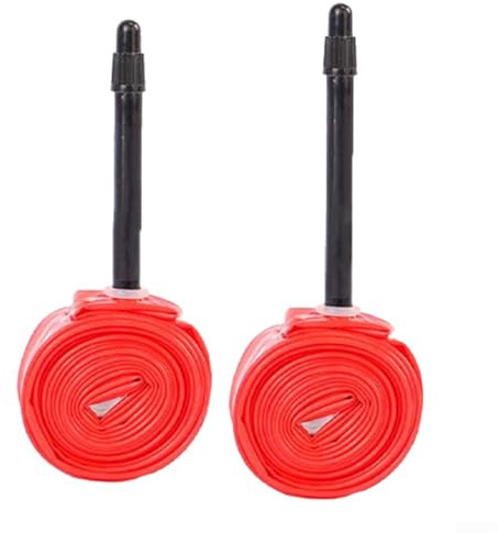 HEIBTENY TPU-Schlauch für 700C Gravel-Bikes, hohe Durchstoßfestigkeit, rote Farbe (45 mm), Q735H68673HL931CTH53997