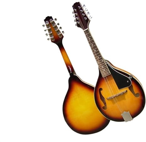 Erwachsene Mandoline-Instrument Diskant-Mandoline Mit Acht Saiten Verbessertes Gelbes Mandoline-Übungs-Lerninstrument Für Anfänger