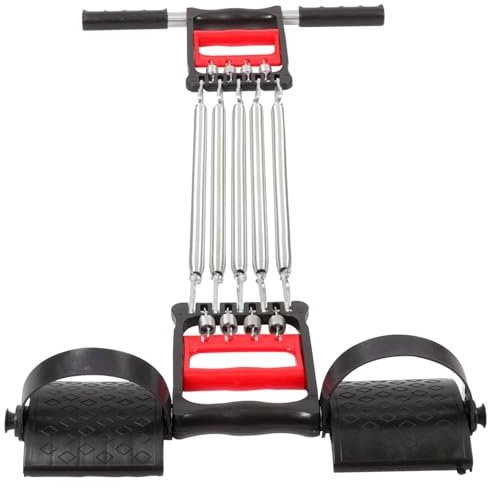 PAMINGONO Brustexpander Mit Zugband Fitnessseil Aus Federstahl Einstellbarer Widerstand Für Trainingsübungen Geeignet Für Verschiedene Muskelgruppen