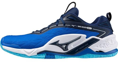 Mizuno Zapatillas de Balonmano para Hombre, 41 EU, Azul, 41 EU