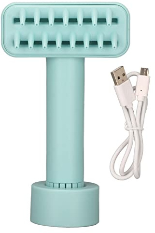 Katzenbürste für Wohnungskatzen – Katzenpflegezubehör mit Griff – 3 Geschwindigkeiten einstellbar – kabelloses USB-Laden, für kleine Katzen und Hunde