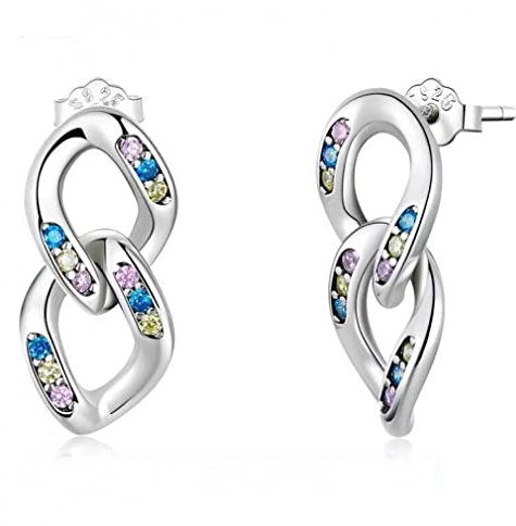 Doppelte Ringkette, Tropfenohrringe für Damen, Ohrstecker, edler Schmuck, Hochzeitsgeschenk Household faucets