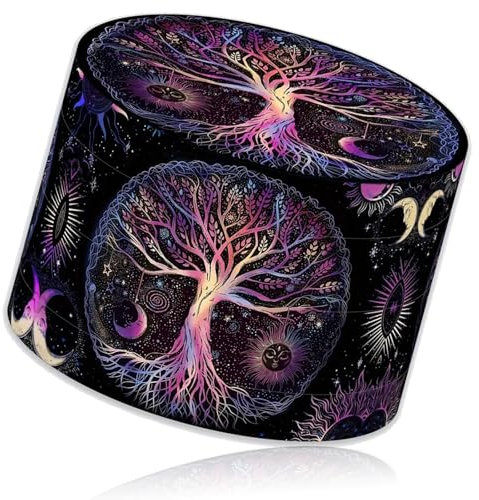 Grinder 4-Teiliges Set Mit Pollen Scraper, Zinklegierung Crusher, 63 mm Große Gewürzmühle, Vollfarbiges Design, Für Gewürze Kräuter Pollen Vanille