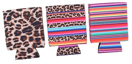 Cabilock 3piezas Fundas Para Latas Funda De Cerveza Protectora De Neopreno Térmica Para Acampar