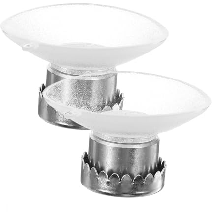 SHOWERORO 2 juegos Soporte Magnético para Jabón de Pared con Ventosa Fuerte de Inoxidable Secado Rápido para Baño y Cocina Sin Taladro Diseño Moderno y Compacto