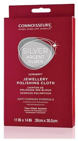 Connoisseurs Ultrasoft Silver Jewellery Polishing Cloth